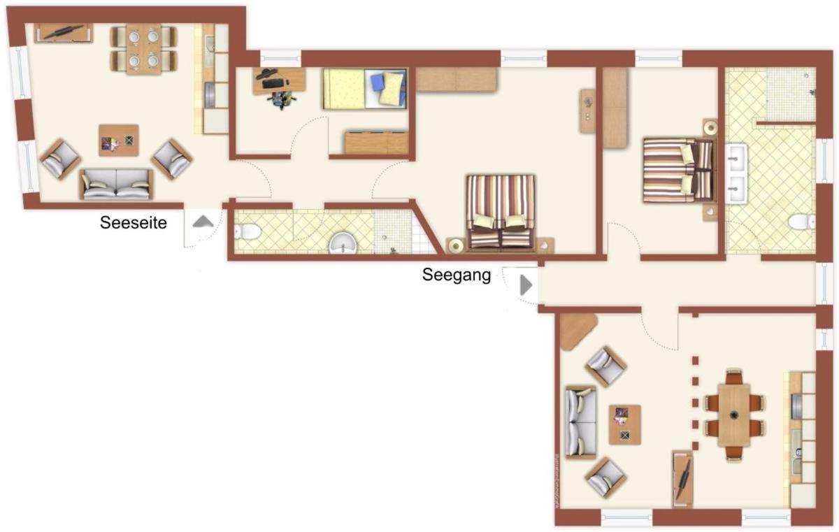 Seeseite Apartment *